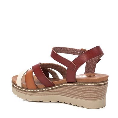 Women's Wedge Strappy Sandals By XTI 142849