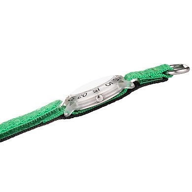 Looney Tunes Tasmanian Devil Kids' Time Teacher Watch & Hook and Loop Strap