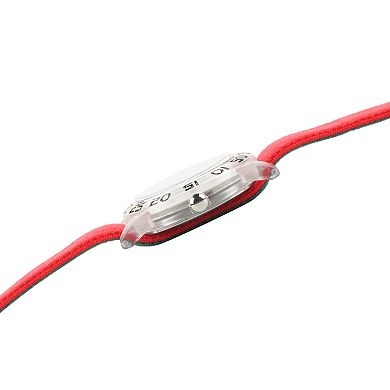 Marvel Kids' Iron Man Time Teacher Watch & Reversible Elastic Strap