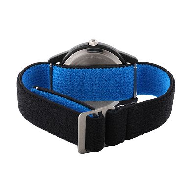 Marvel Black Panther Boys' Time Teacher Watch & Reversible Nylon Strap