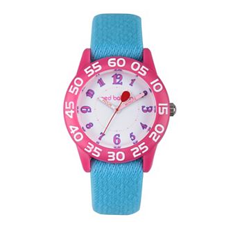 Red Balloon Girls' Time Teacher Watch & Reversible Elastic Strap