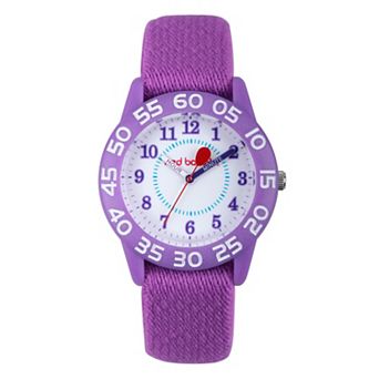 Red Balloon Girls' Time Teacher Watch & Reversible Elastic Strap