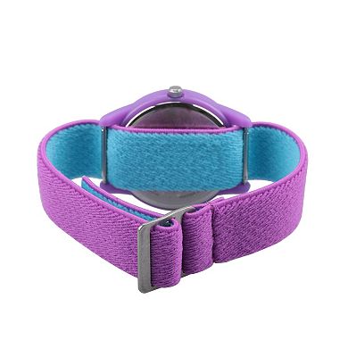 Red Balloon Girls' Time Teacher Watch & Reversible Elastic Strap