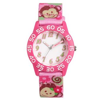Red Balloon Girls' Time Teacher Watch & Fabric Strap