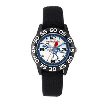 Red Balloon Boys' Time Teacher Watch & Reversible Elastic Nylon Strap