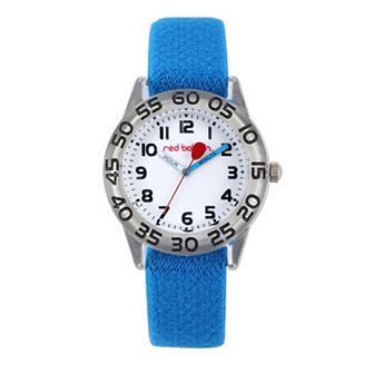 Red Balloon Boys' Time Teacher Watch & Reversible Elastic Nylon Strap