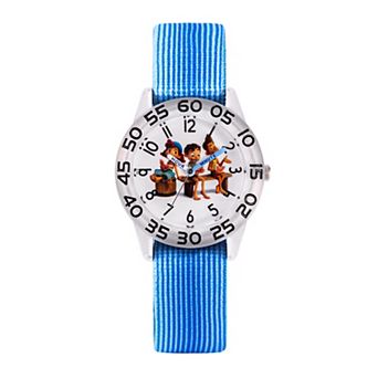 Disney / Pixar's Luca Boys' Time Teacher Watch & Stretchy Nylon Strap