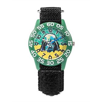 Disney's Star Wars Boys' Darth Vader Hook & Loop Strap Watch