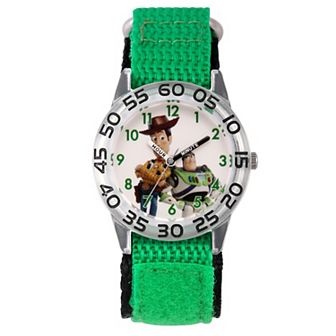 Disney / Pixar’s Toy Story 4 Boys' Time Teacher Watch with Nylon Strap