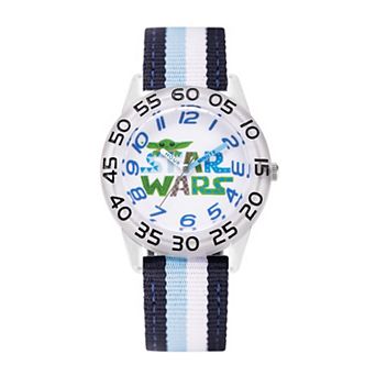 Disney's Star Wars Boys' Time Teacher Watch & Nylon Strap