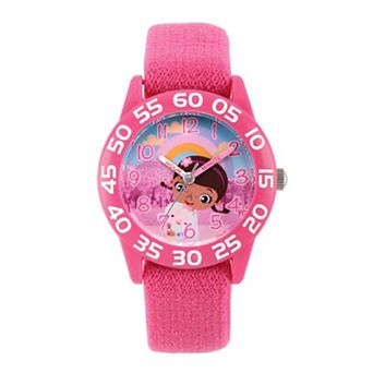 Disney's Doc McStuffins Girls' Time Teacher Watch & Reversible Nylon Strap
