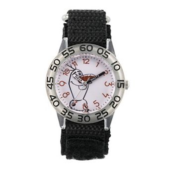 Disney's Frozen Olaf Boys' Time Teacher Watch & Nylon Strap