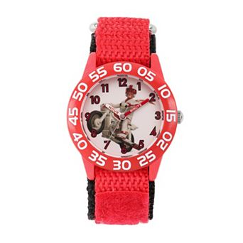 Disney / Pixar’s Toy Story Duke Caboom Boys' Time Teacher Watch & Nylon Strap