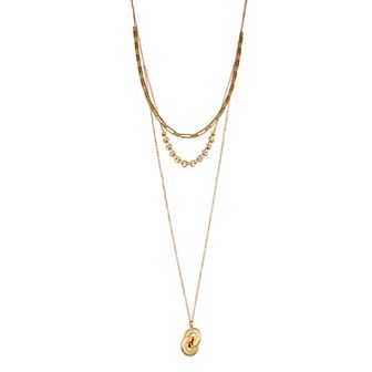 Nine West Gold-Tone Multi-Chain Necklace