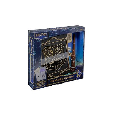 KIDdesigns Harry Potter Hogwarts Wizard's Journal with Wand & Sound Effects