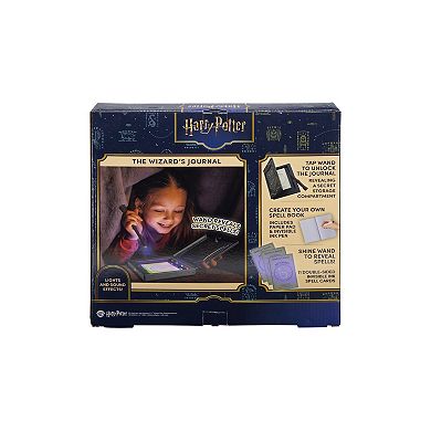 KIDdesigns Harry Potter Hogwarts Wizard's Journal with Wand & Sound Effects