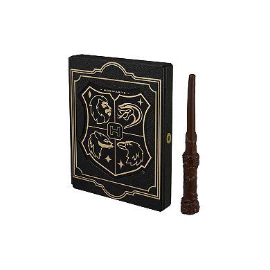 KIDdesigns Harry Potter Hogwarts Wizard's Journal with Wand & Sound Effects