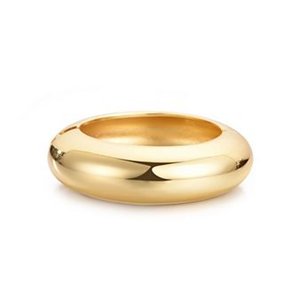 Adornia Chunky Dome Bangle Bracelet