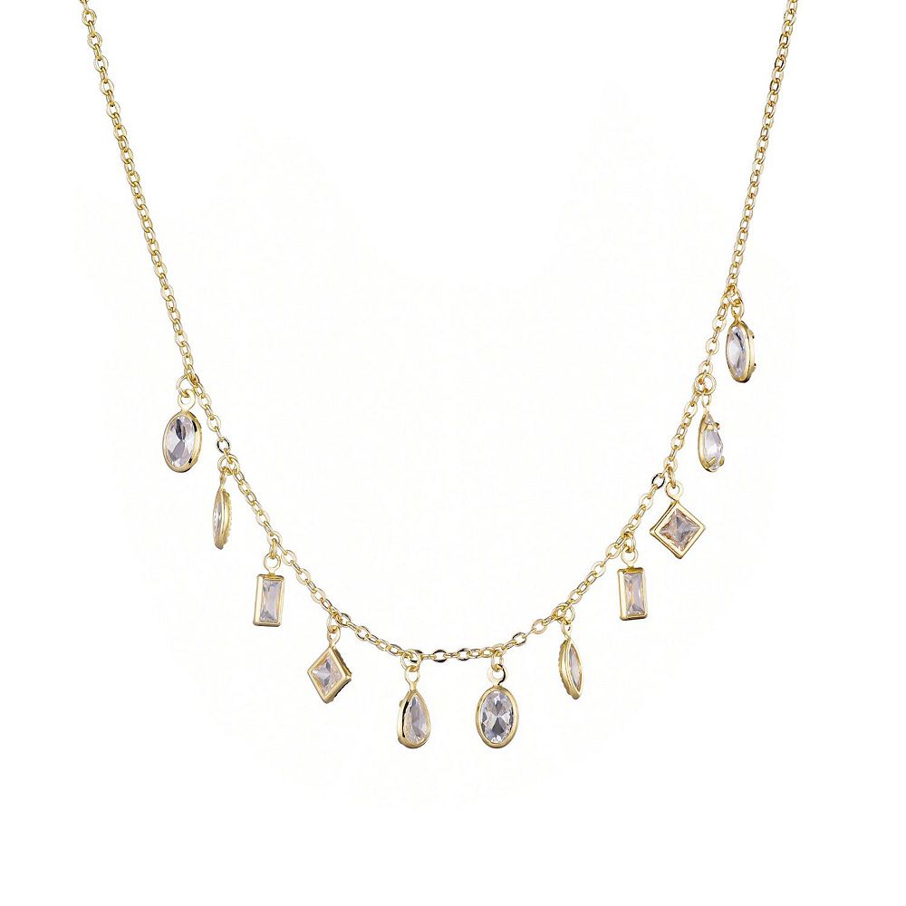Aurelia Gold Dangle Necklace