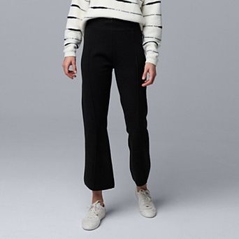 Petite Simply Vera Vera Wang Sweater Kick Flare Pants