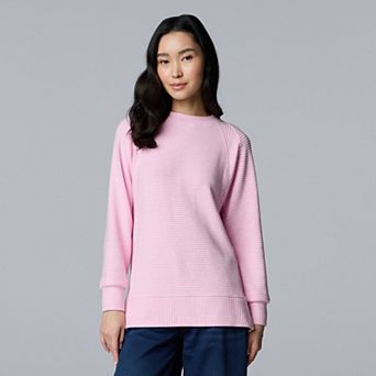 Women's Simply Vera Vera Wang Cozy Side Slit Tunic