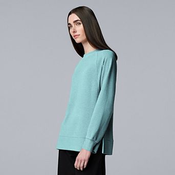 Women's Simply Vera Vera Wang Cozy Side Slit Tunic