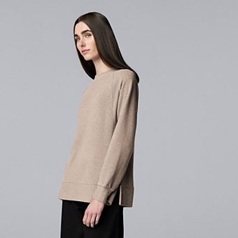 Women's Simply Vera Vera Wang Cozy Side Slit Tunic