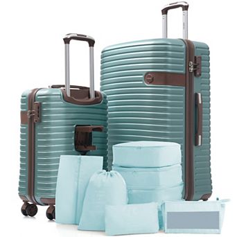 Merax Hardshell Luggage Set with TSA Lock, 360° Spinner Wheels, Lightweight Durable Travel Suitcases