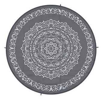 Garvee Outdoor Washable Vintage Area Rug Stain Resistant Carpet for Balcony Picnic