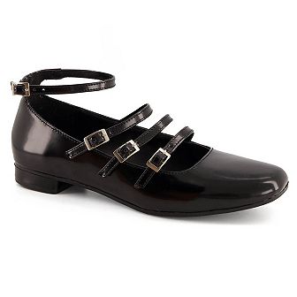 Andrea Straps and Buckles Ballerina 84982