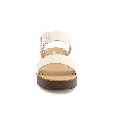 Andrea Women's Comfort Buckle Strap Sandals 66373