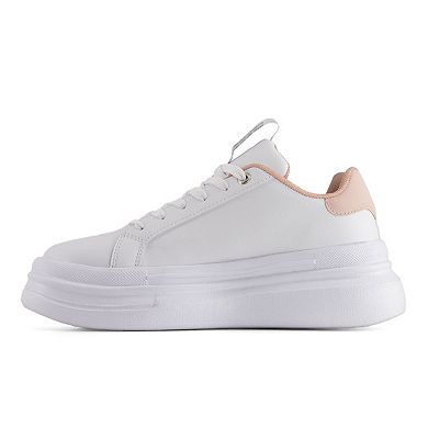 Andrea Women's Platform Sneakers LOVE 68032