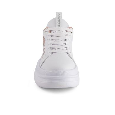 Andrea Women's Platform Sneakers LOVE 68032