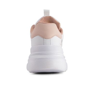 Andrea Women's Platform Sneakers LOVE 68032