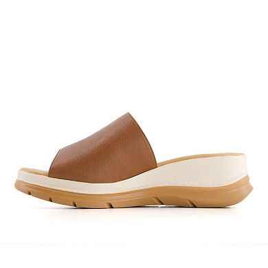 Andrea Women's Ultra Comfort Slip on Sandals 66742