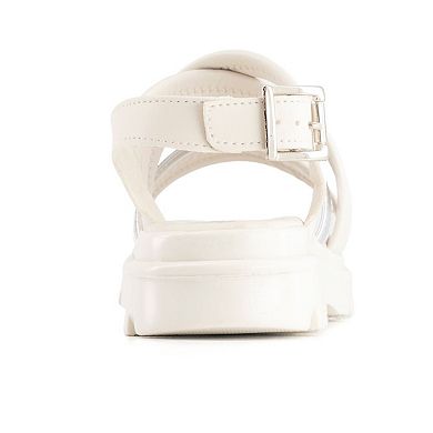 Andrea Women's Slingback Buckle Sandals 69407