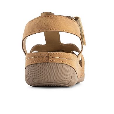 Andrea Women's Ultra Comfort Casual Flat Sandals 68107