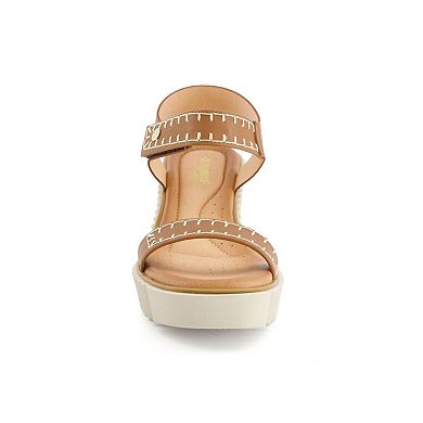 Andrea Women's Wedge Sandals EZ Closure 84806