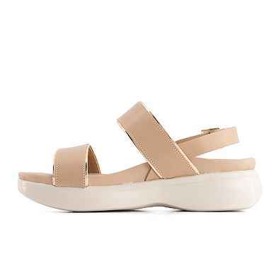 Andrea Women's Slingback Buckle Sandals 68547