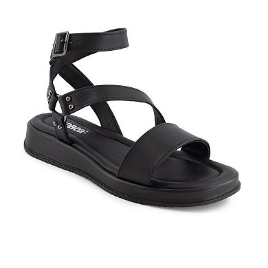 Andrea Women's Flat Sandals With Ankle Strap 69427