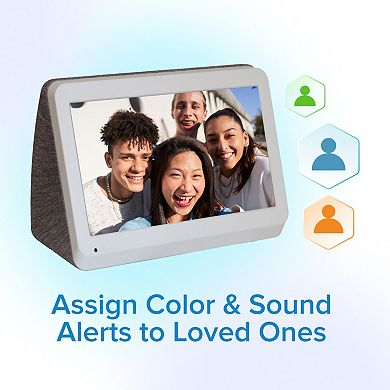 Simply Smart Home MyLuma Digital Photo Frame with Clock and Calendar Features