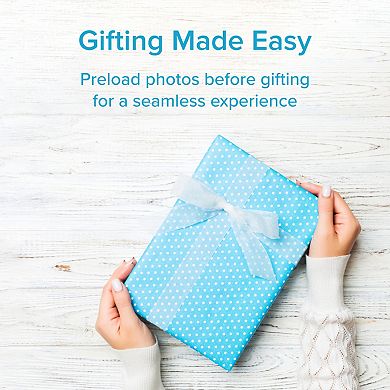Simply Smart Home MyLuma Digital Photo Frame with Clock and Calendar Features