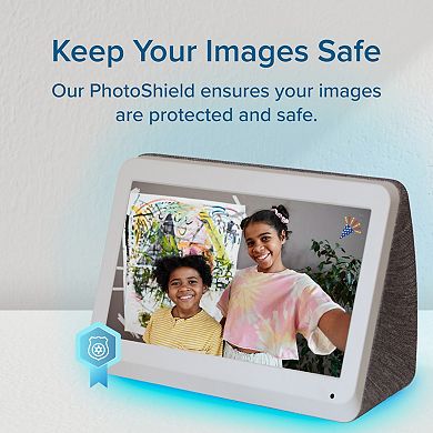 Simply Smart Home MyLuma Digital Photo Frame with Clock and Calendar Features
