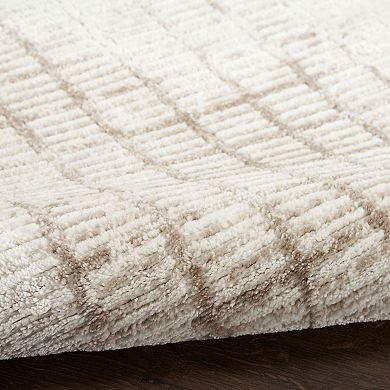 Nourison Dew Vintage Grid Indoor Area Rug