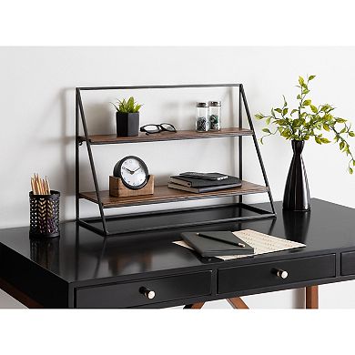 Lander Rustic Hanging Wall Shelf