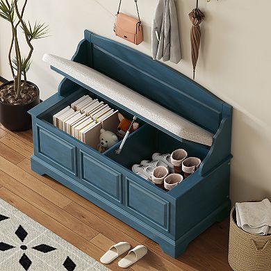 Merax Retro Shoe Storage Bench