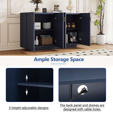 Merax Buffet Cabinet with Storage, Sideboard Cabinet
