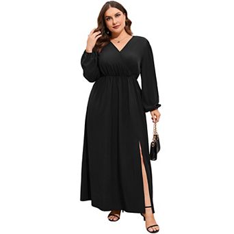 Women's Ruffle Babydoll Dress Short Sleeve V Neck High Waist Botton Flowy Swing Pleated Tunic Dress