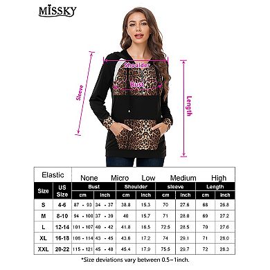 Women's Color Block Hoodies Long Sleeve Waffle Knit Tops Drawstring Zipper Pullover Sweatshirts
