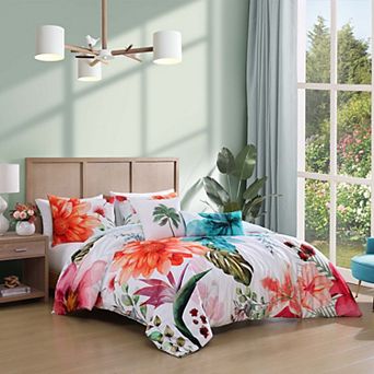 Bebejan Eden's Embrace 100% Cotton Sateen 5 pc Reversible Comforter Set